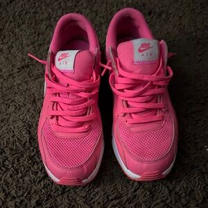 Nike Women's Bright Pink Air Sneakers